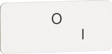 ABB Texteinlage "0" / "I"       MA6-1170 