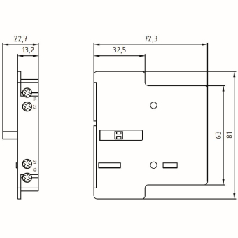 SIEM Hilfsschalterblock       3TY6561-1A 
