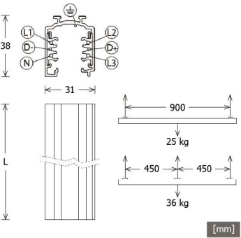 LTS ST-A 40/9000A-4-ST ONETrack   659397 