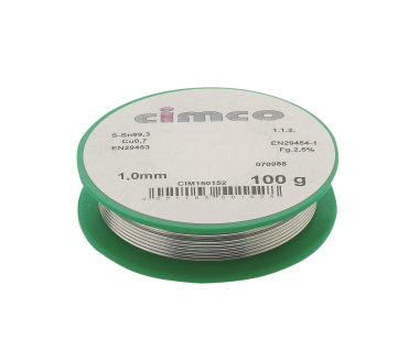 Cimco Elek.Lot Bleifrei 1,0mm     150156 