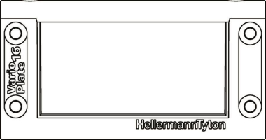 Hellermann VarioPlate-16_Frame-PL-BK(10) 