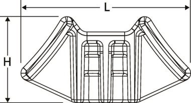 Hellermann S2CM25-PA66HIRHS-GY (500) 