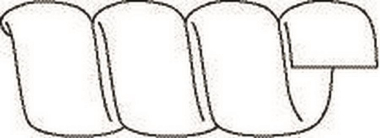 Hellermann SPF10-PP-BK 1m Spiralschlauch 