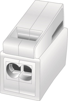 Hellermann HECL-2/1-PA66-WH Steckklemme 