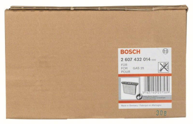 Bosch 1 STK FILTER TROCKEN  GAS25FILTERT 