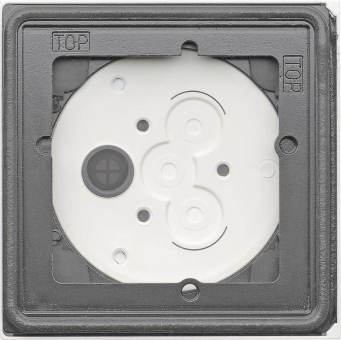 GIRA 5501902 AP-Gehäuse 1fach System 106 