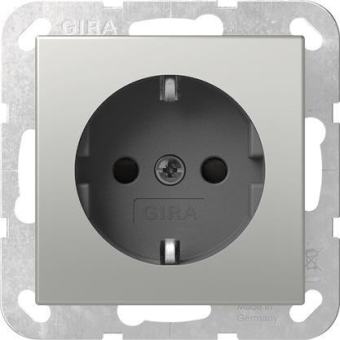 GIRA 4453600 SCHUKO-Steckdose m.Shutter 