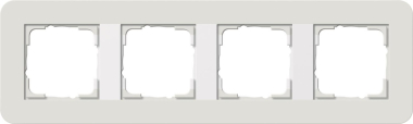 GIRA 0214411 Abdeckrahmen 4fach E3 