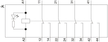 Siemens Steckrelais Kompl.- LZS:PT5A5R24 