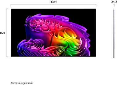 LG OLED65G68LW si/sw OLED-TV 