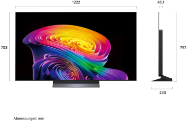 LG OLED55C68LA sw OLED-TV 