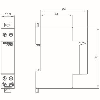 Siemens Treppenlichtzeitschalter 7LF6311 
