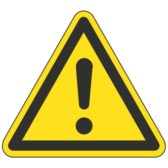 HEIN 497 Warnschild Allgemein   HEIN_497 