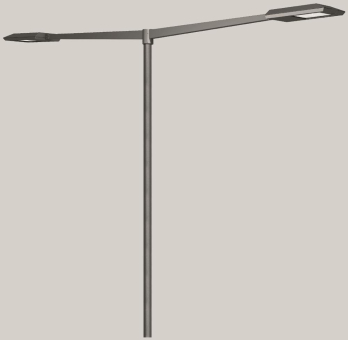 BEGA E-Aufsatzleuchte silber    77758AK4 