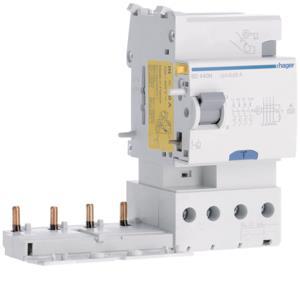 Hager Fehlerstrom Block 4polig    BD440N 