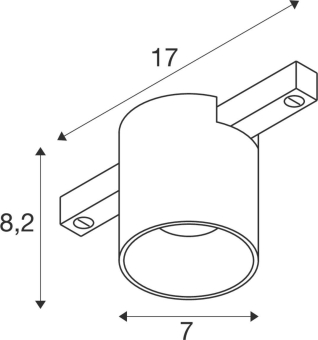 SLV FIXT-IT! 48V rund Standard   1008950 
