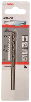 Bosch 1Metallbohrer HSS-Co    2608585851 