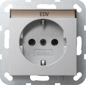 GIRA 045726 SCHUKO BSF System 55 F Alu 