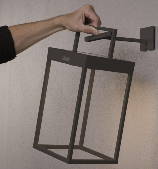 KONS Laterne Portofino sw       7815-750 