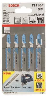 Bosch 5Stichsägeblatt T121GF  2608636696 