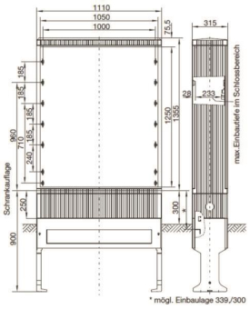 Hager Kabelverteilerschrank       ZAL132 