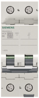Siemens 5SL62066 Leitungsschutzschalter 