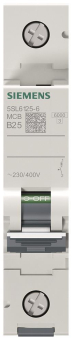 Siemens Automat B 25A           5SL61256 