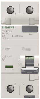 SIEM FI-Schutzschalter TYP AC  5SV4311-0 