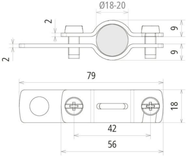 Dehn 410222 PAE 18 EX PAE 18 EX AB11 V2A 