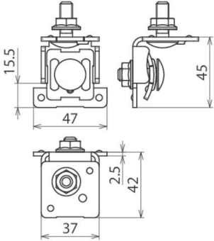 Dehn 123042 HA M8      HA M8 SF0.7 8 V2A 