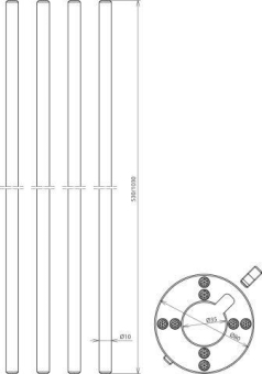 Dehn       BFRS D80 B35 4FSP 10 1030 V2A 