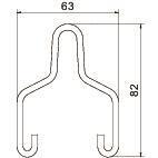 OBO AHB 50 D4 FT Aufhängebügel f.AZK 50 