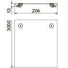 OBO DRL 200 A2 Deckel m.Drehriegel 