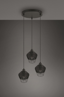 Trio Pendell. BORKA, 3x27,     R31263302 