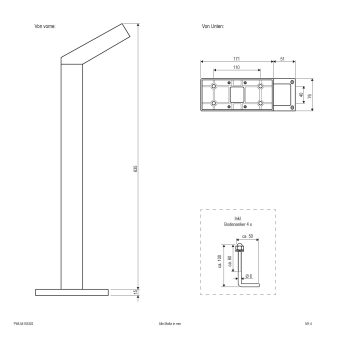 EVN LED Wegeleuchte 650mm -  PWL54153302 