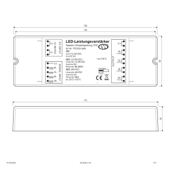 EVN Power-Repeater 4x8A     PR12/24-4x8A 