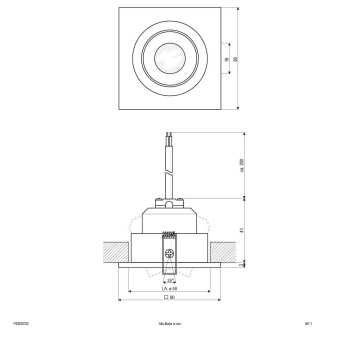 EVN Power-LED-Einbauleuchte    P24030102 