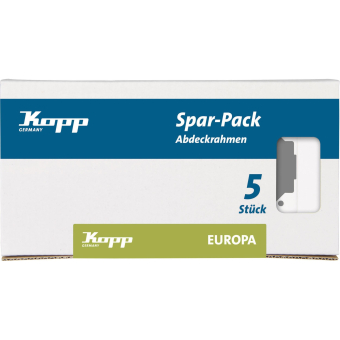 Kopp Abdeckrahmen Pack:5       401913017 
