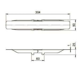 OBO BTP 35 DD Ballastträgerplatte 
