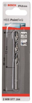 Bosch   HSS-Spiralbohrer PointTeQ 4,8 mm 