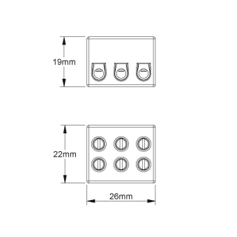 Kleinhuis Anschlussklemme       134/3D.G 