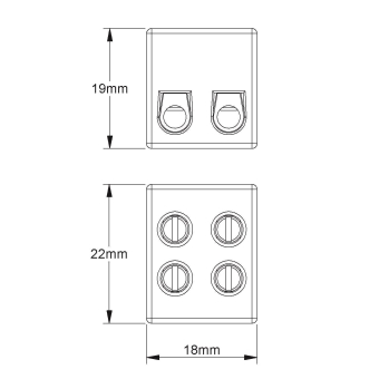 HKL Anschlussklemme,             134/2.G 