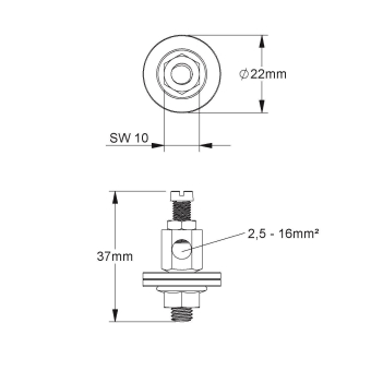 HKL Erdungsklemme                    17B 