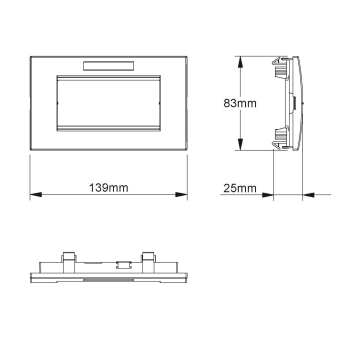 Kleinhuis Geräteeinbausystem    KESL-2.3 