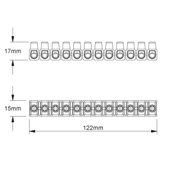 HKL PVC-Dosenklemme                465.N 
