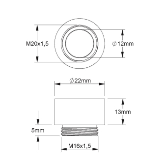Kleinhuis Erweiterung M16 außen  51M1620 