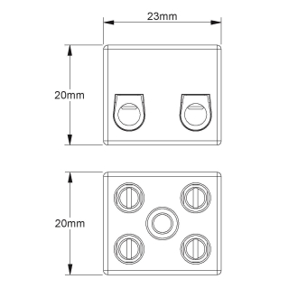 Kleinhuis Anschlussklemme          119.G 