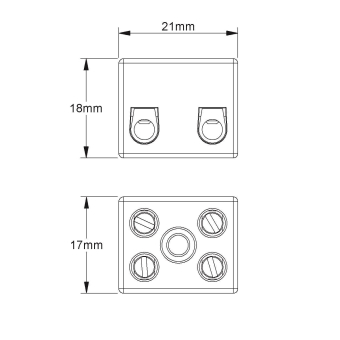 Kleinhuis Anschlussklemme          117.G 
