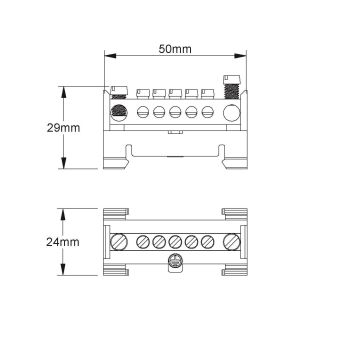 HKL Null- und Schutzleiter-       651S/7 