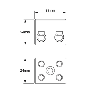HKL Anschlussklemme 16qmm,         115.G 
